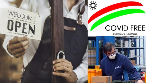 certificazione covid-free